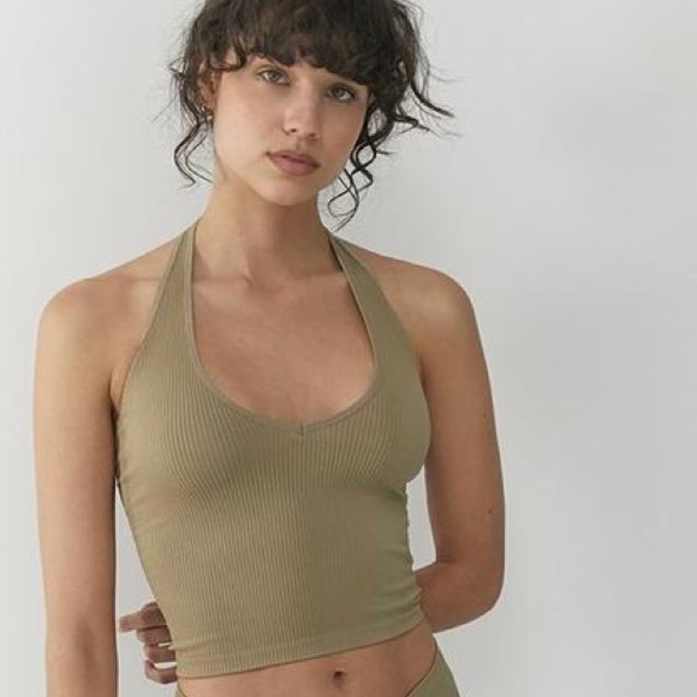 Urban Outfitters Out From Under Cropped Halter Neck